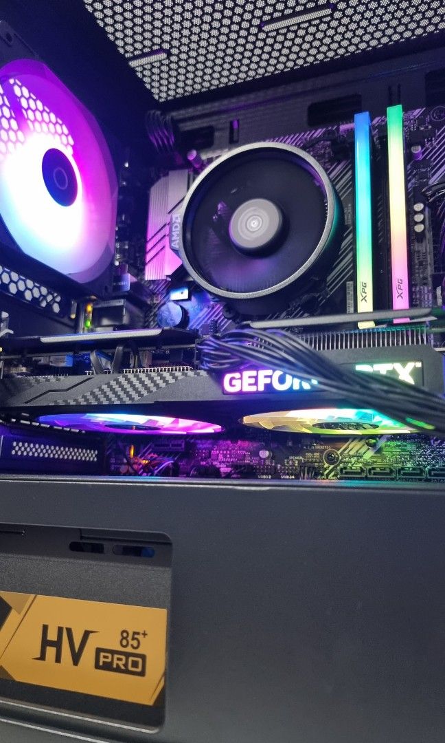 AMD Ryzen 5 + RTX 4060 Custom PC Gaming PC, Computers & Tech, Desktops ...