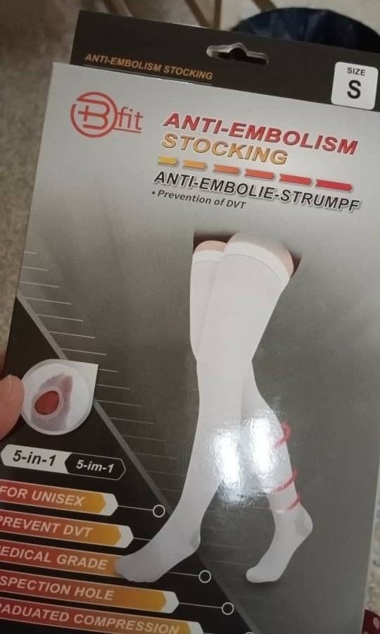 AntiEmbolism Sock/TED Sock / Stokin Anti Bengkak, Beauty & Personal