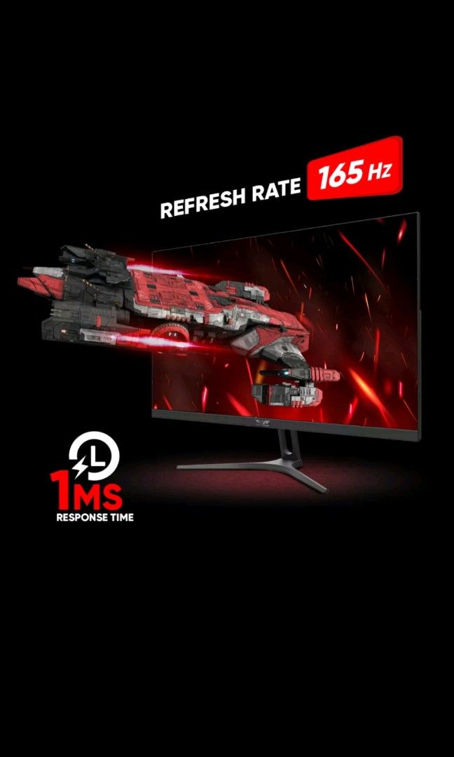 Armaggeddon Pixxel+ Xtreme XF24HD Super Gaming Monitor 165hz Refresh