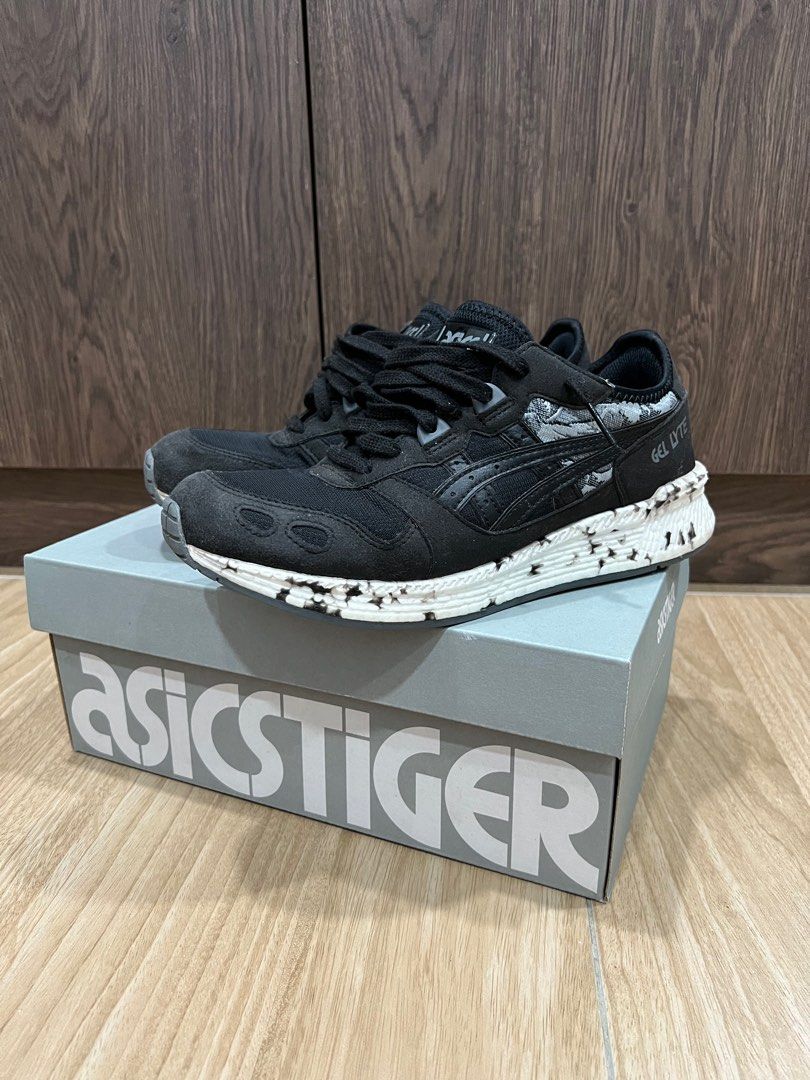 Asics hypergel shop lyte black