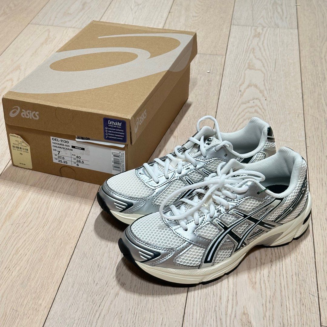 ASICS kith gel 1130 Cream scarab kayano 14 us7 40, 男裝, 鞋, 波鞋