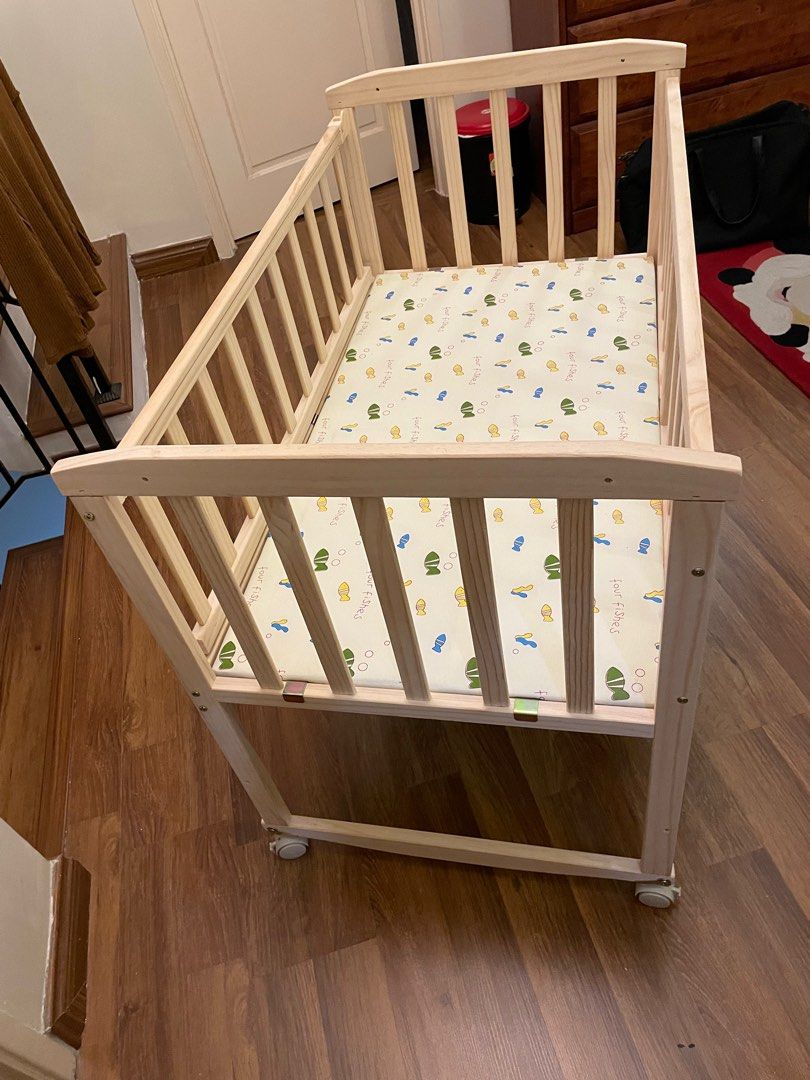 Pine 2025 wood cot