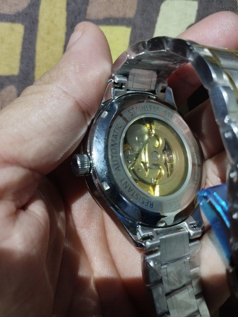 Rolex deville swiss made stainless steel back outlet