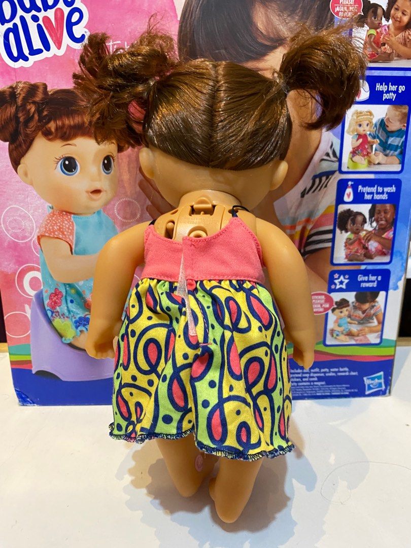 Baby alive cheap snackin noodles brunette