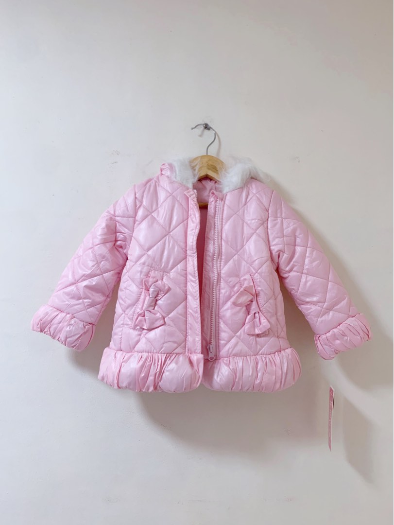 Baby Girls' Solid Faux Fur Jacket - Cat & Jack™ Off-white : Target-atpcosmetics.com.vn