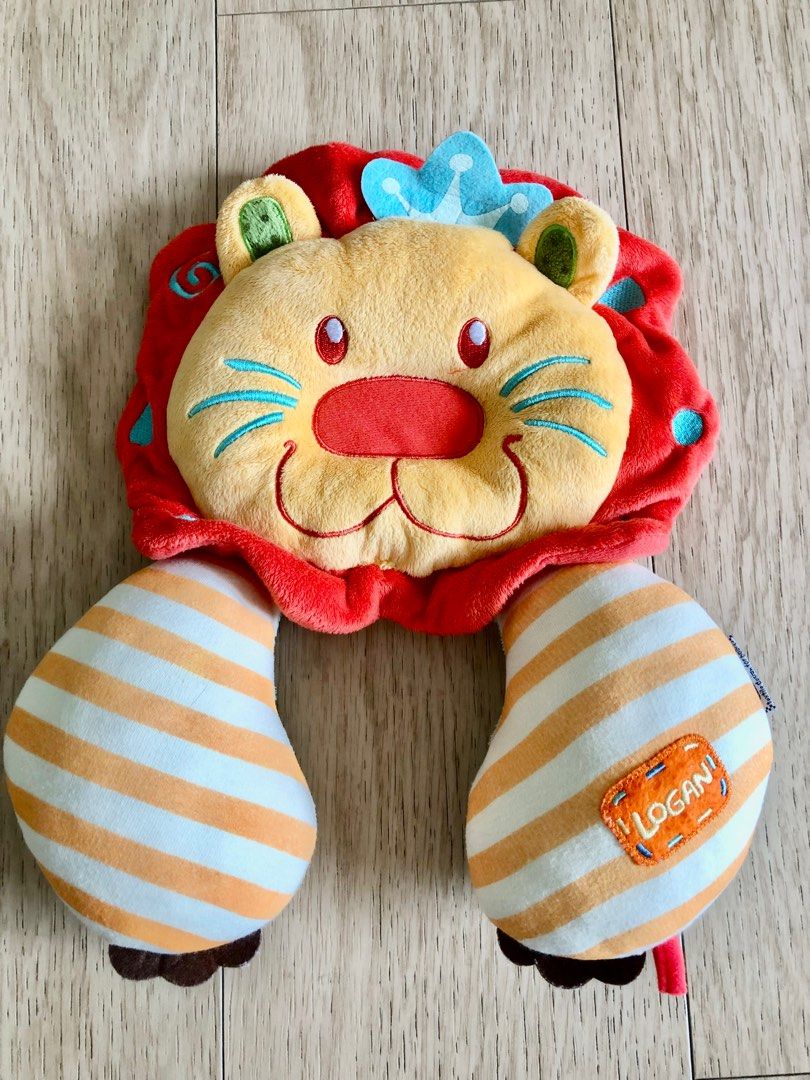 Baby pillow shaped pillow newborn baby prevent migraine and