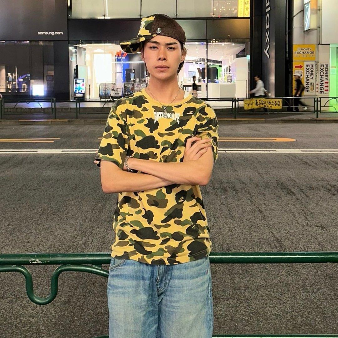 BAPE Green 1st Camo T-Shirt