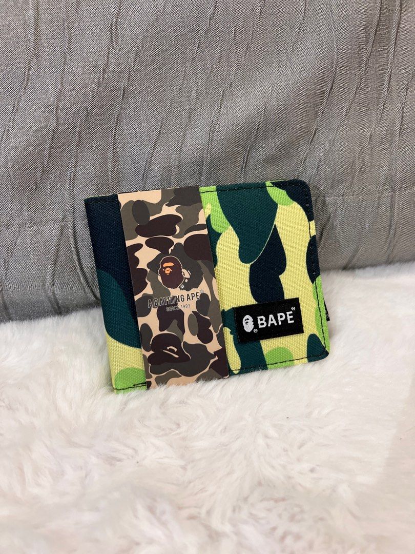 Bathing ape sale wallet
