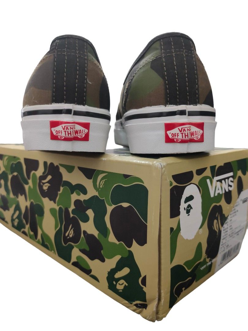 Van outlet x bape
