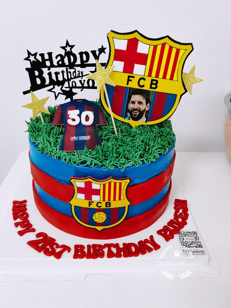 FC Barcelona Cake – LydiaDelights