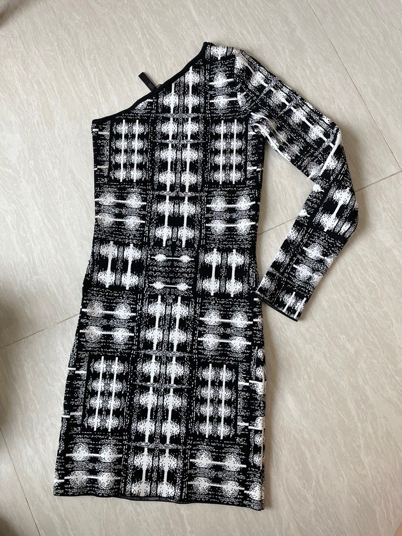 Bcbg deals houndstooth dress