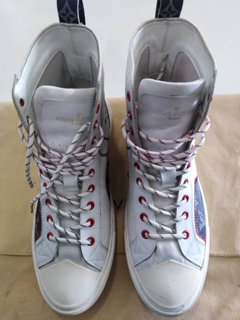 Beverly Hills LV HC sneakers, Men's Fashion, Footwear, Sneakers on Carousell