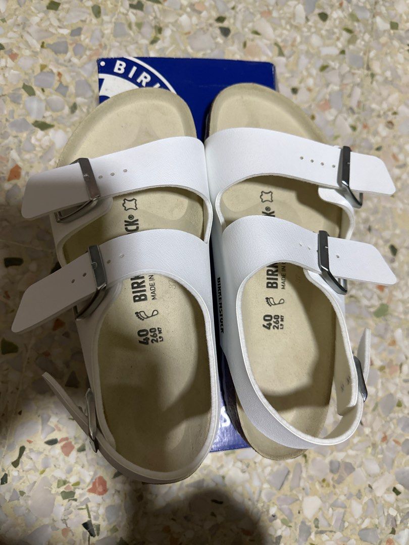 White best sale milano birkenstock