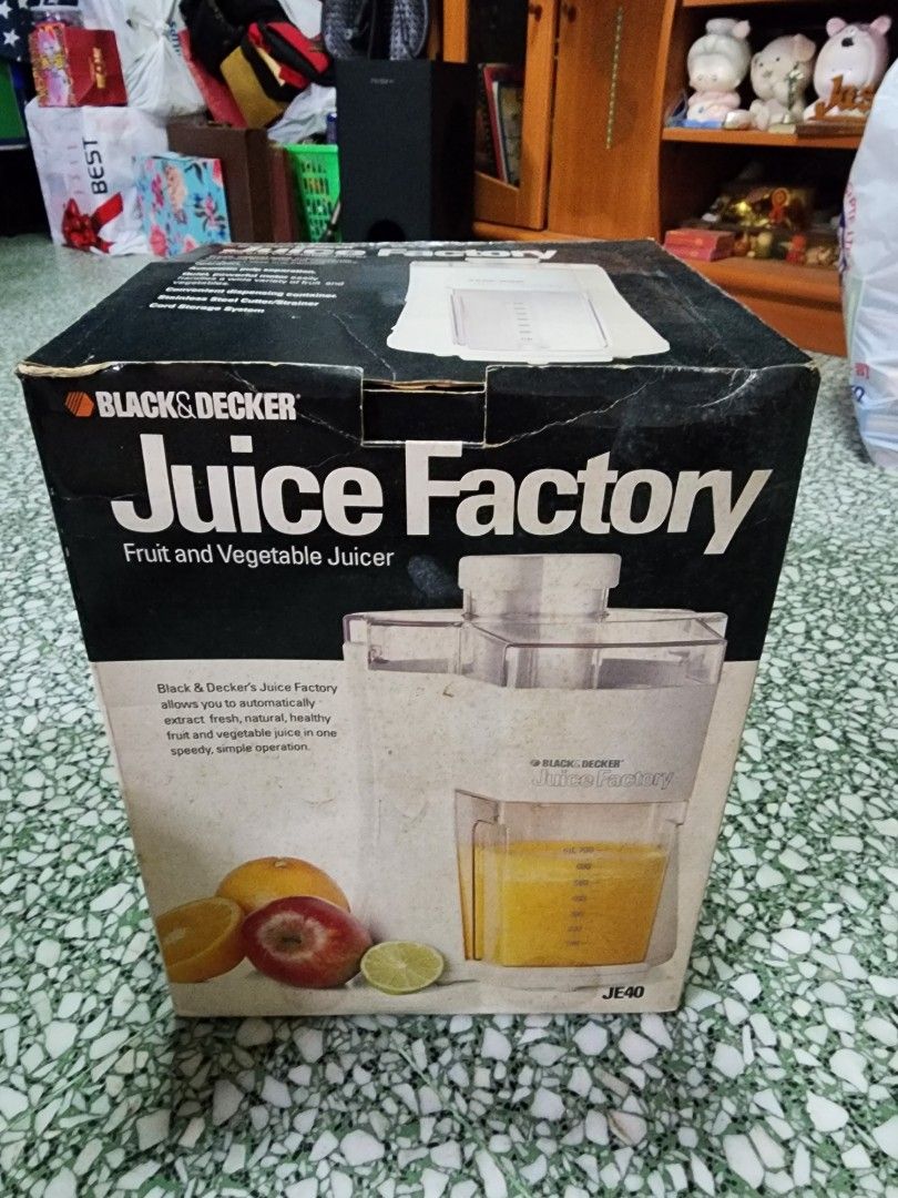 Black & Decker Juice Factory, TV & Home Appliances, Kitchen Appliances