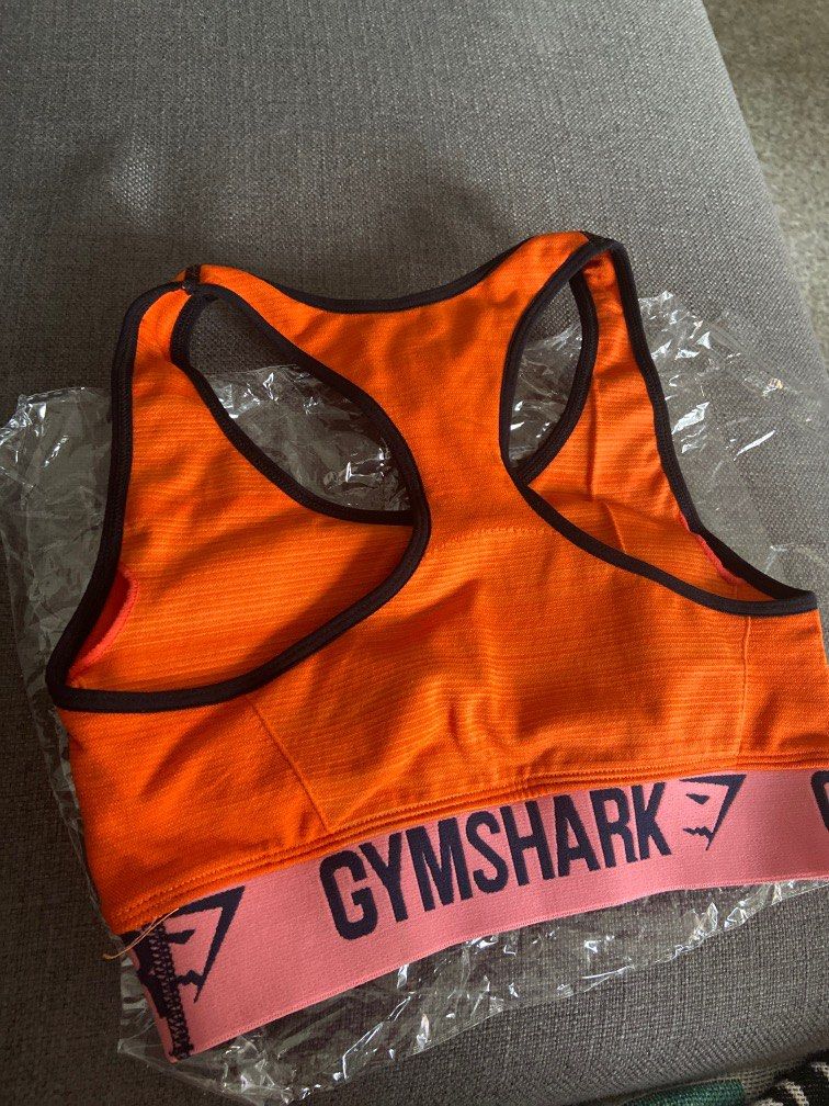 Gymshark Lift Contour Seamless Sports Bra - Vintage Pink/Black