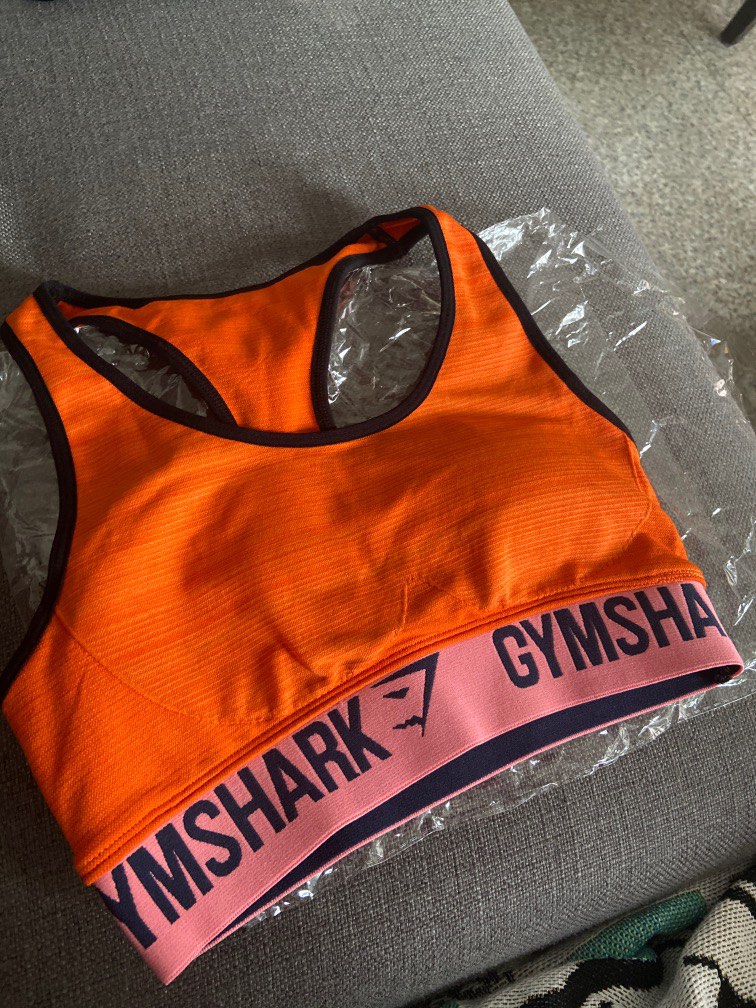 Gymshark Lift Contour Seamless Sports Bra - Vintage Pink/Black