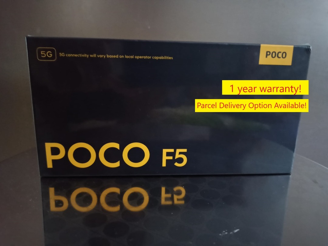 BNIB POCO F5 5G 8GB/256GB | brand new n sealed | gaming | nfc | school ...