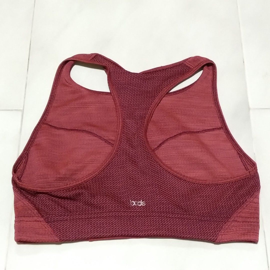 BODS Sports Bra (Red), Women's Fashion, Activewear on Carousell