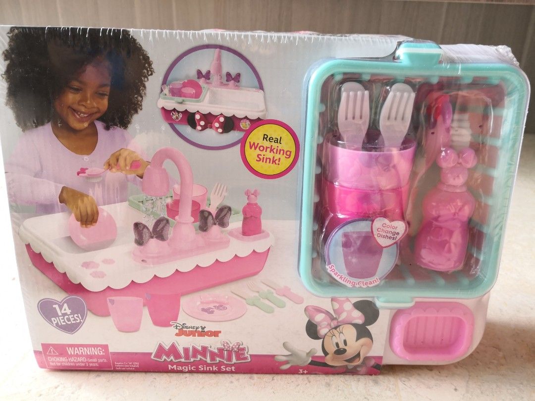 Minnie's happy helpers magic sink set discount