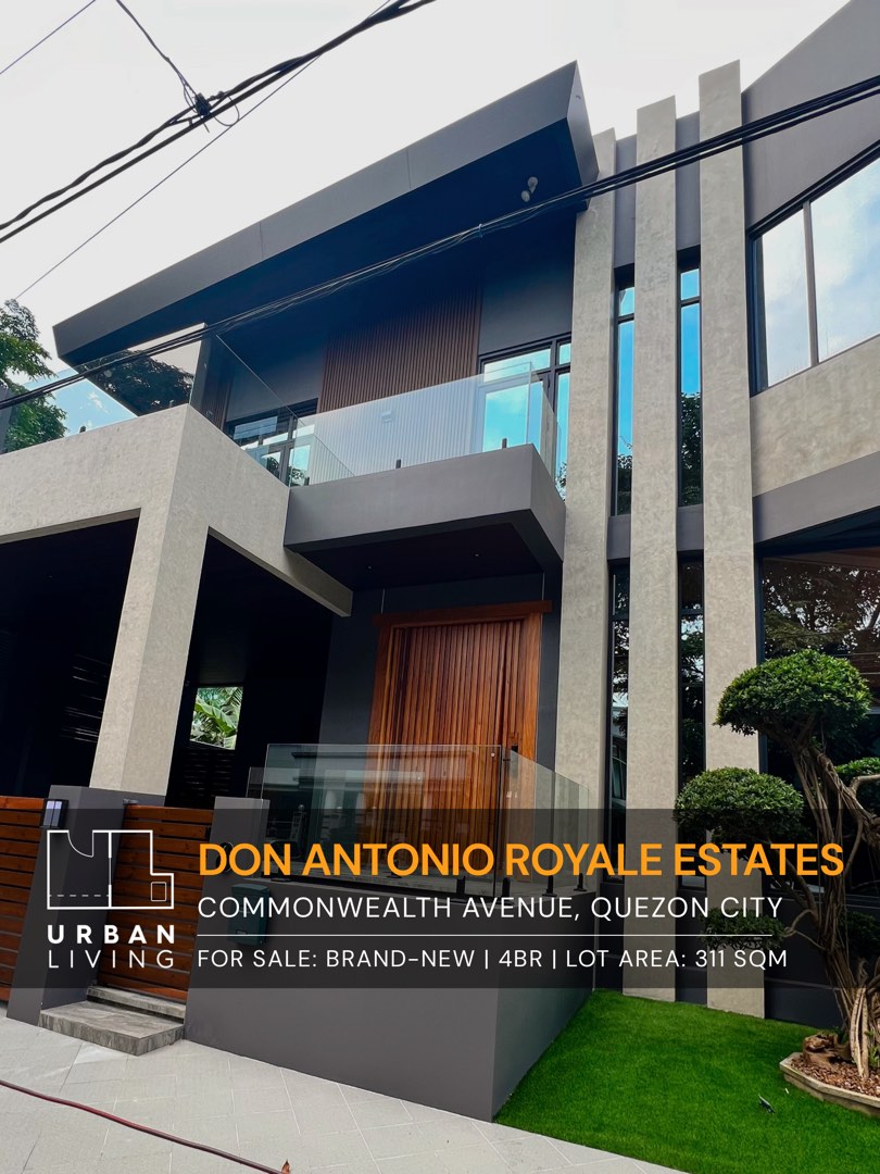 Brandnew House in Don Antonio Royale Estates Commonwealth Avenue
