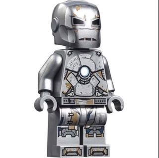 Lot 2 LEGO Marvel Super Heroes Iron Man 3 Mark 42 Armor Tony Stark 76006  76007 T