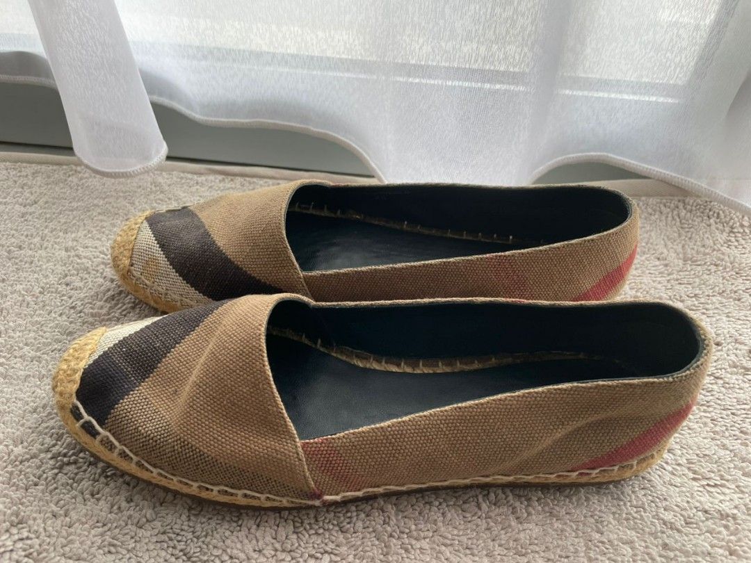 Espadrilles burberry cheap