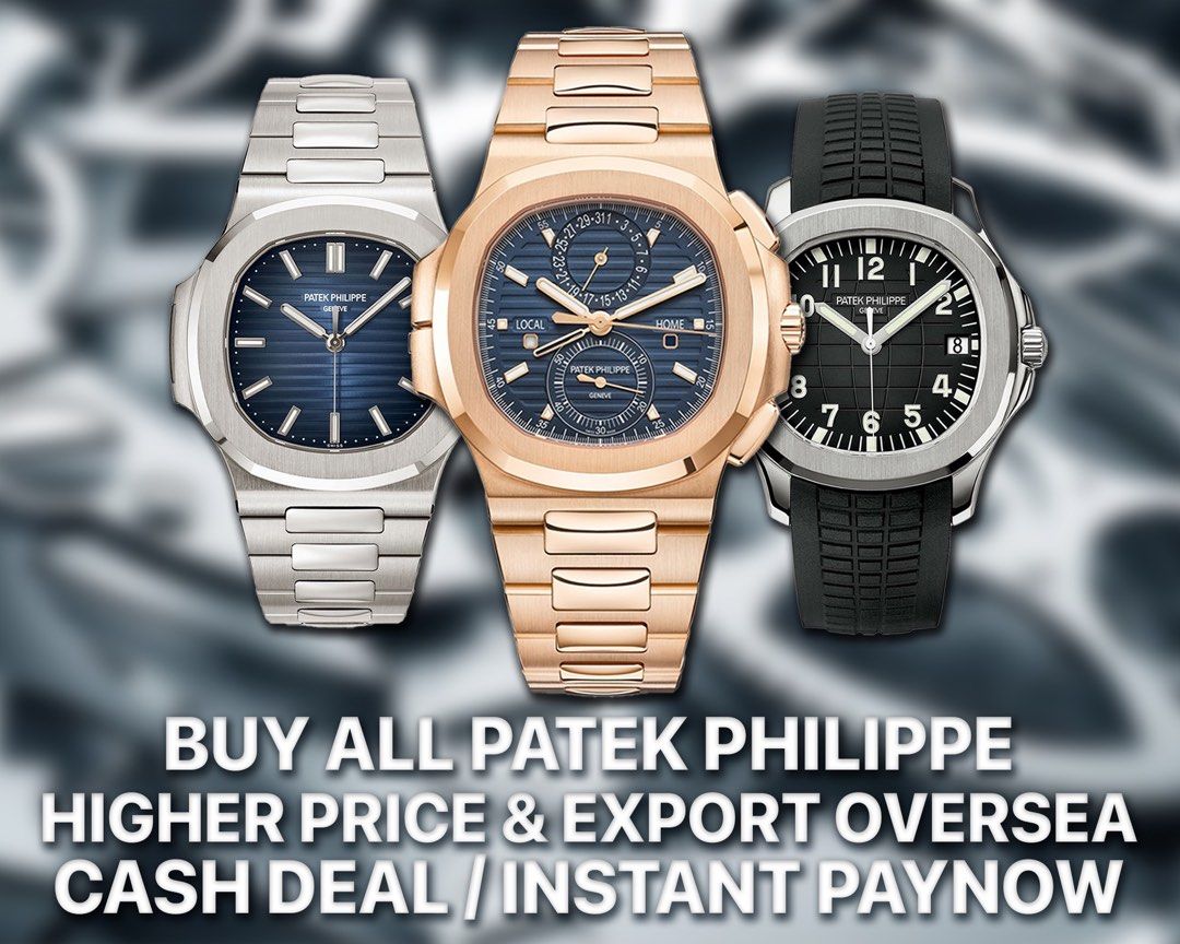 Buy All Patek Philippe New Or Used Nautilus Aquanaut Bulletin Board Looking For on Carousell