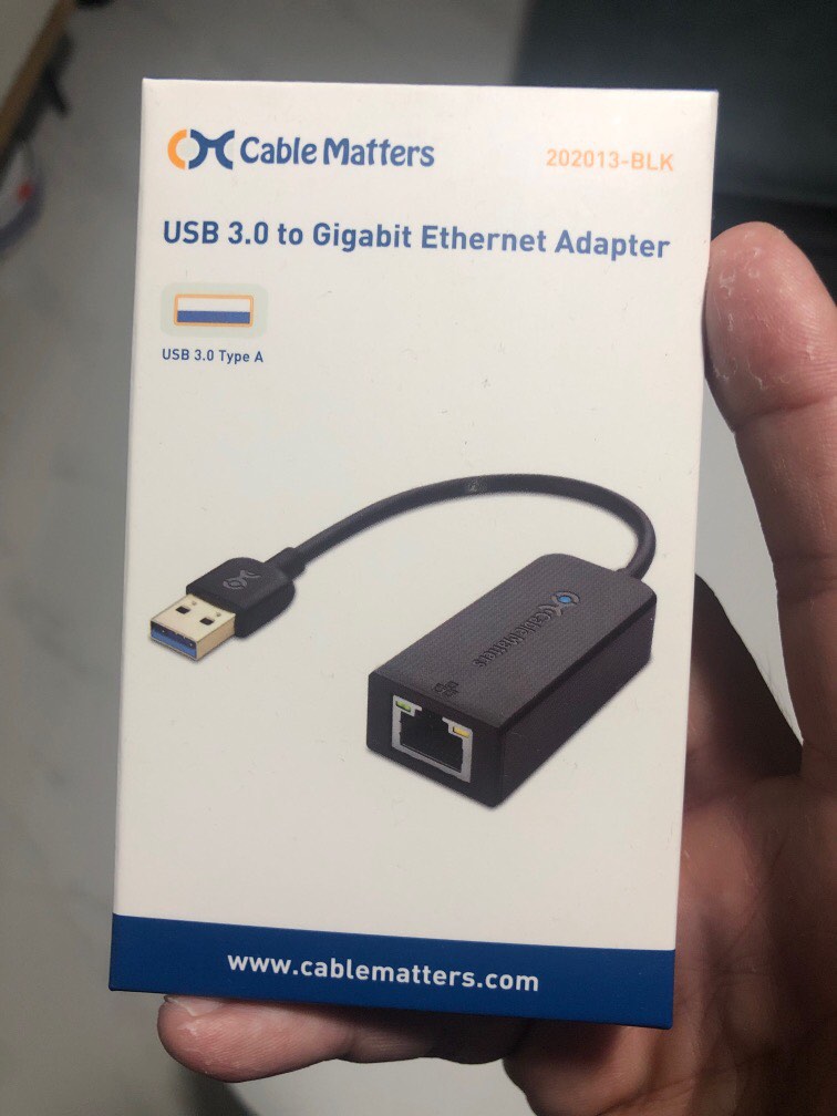 Cable Matters USB 3.0 to Gigabit Adapter, Computers & Tech