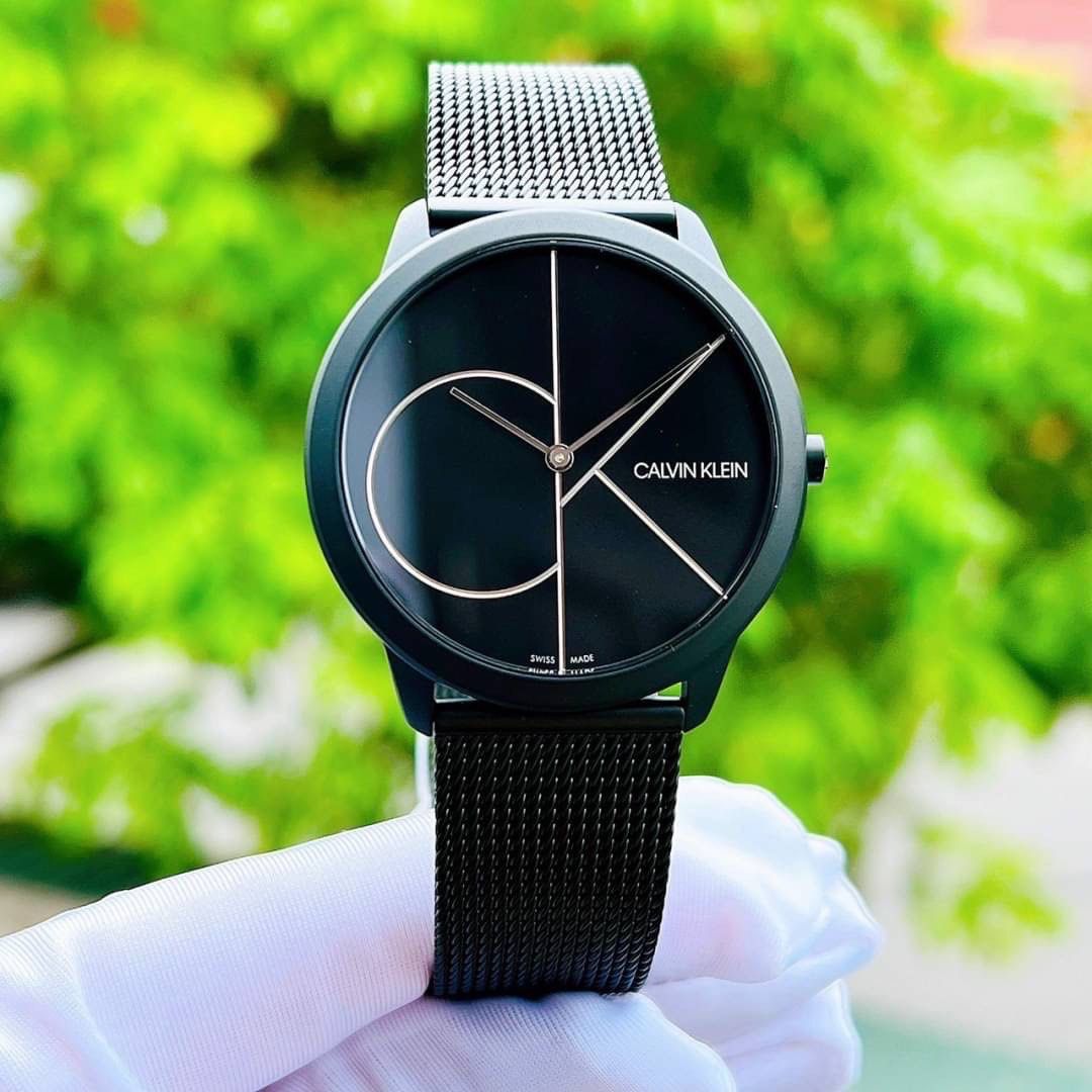 Calvin klein new arrivals watch logo