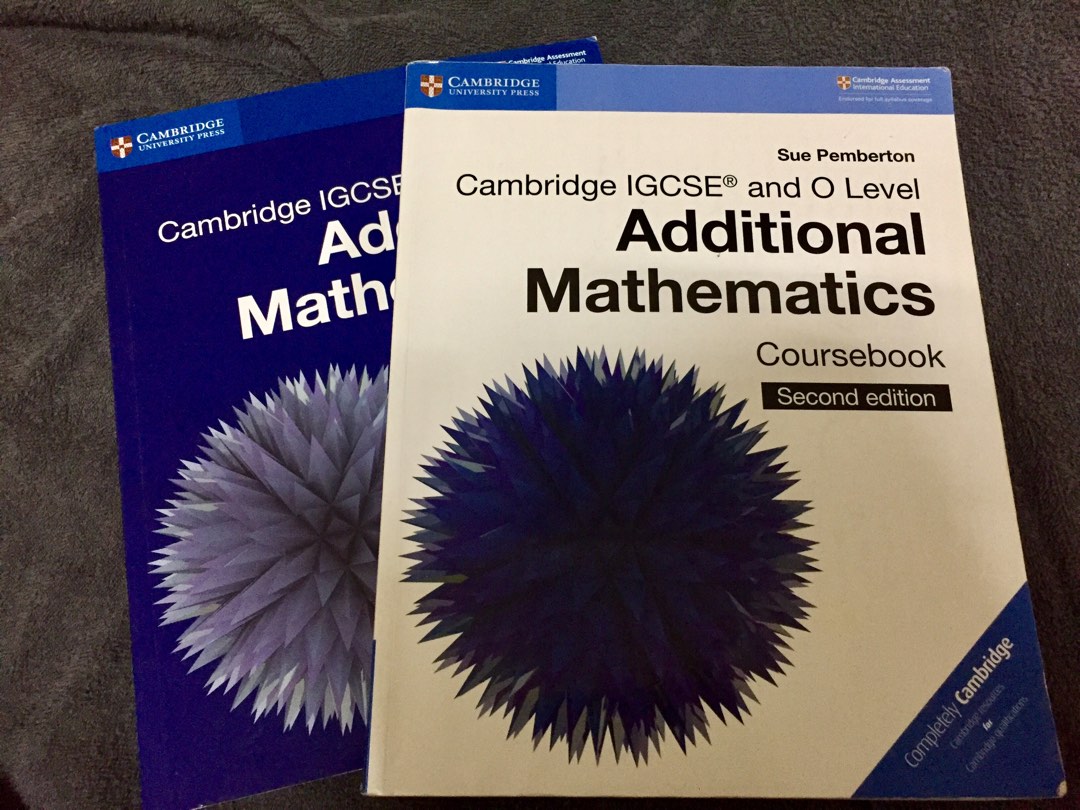 Cambridge igcse additional mathematics coursebook and workbook hobbies