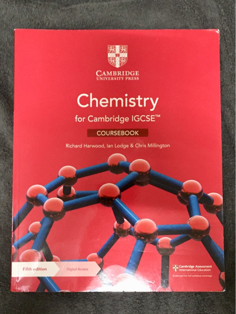 Cambridge igcse chemistry coursebook hobbies toys books magazines