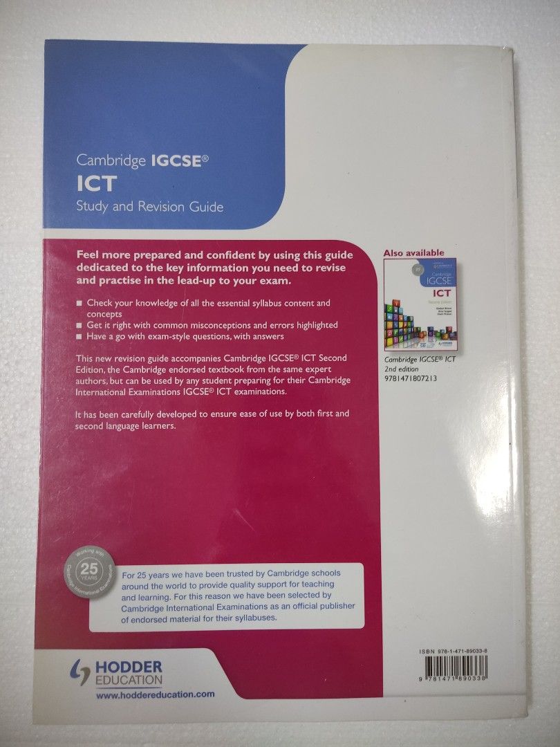 Cambridge igcse ict study and revision guide hobbies toys books