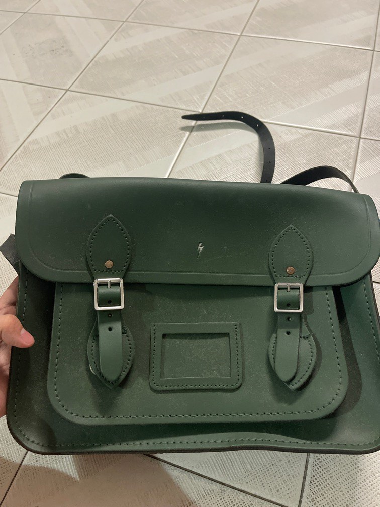 Cambridge online satchel green