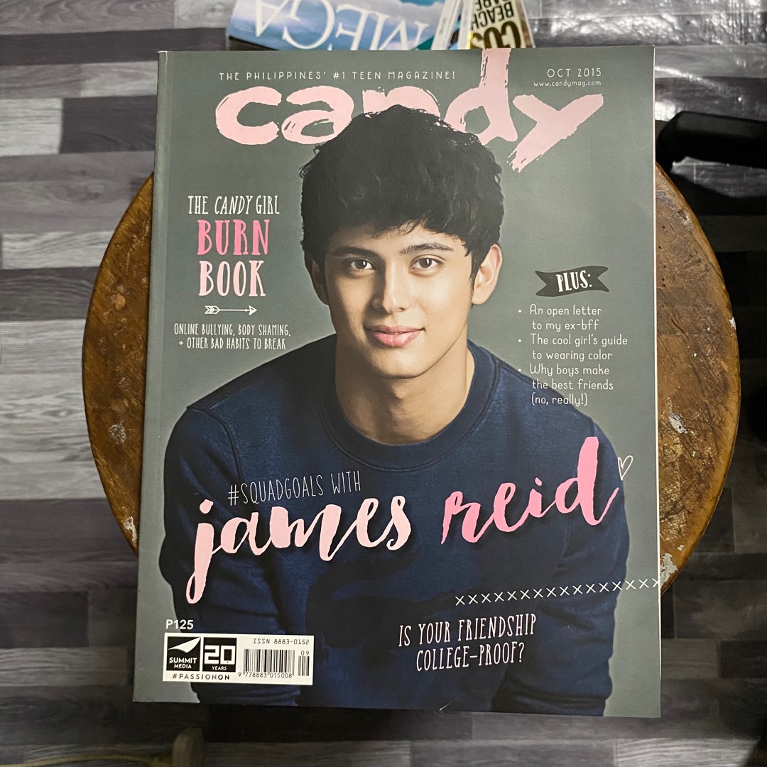 Candy Magazine Oct 2015 (James Reid) on Carousell