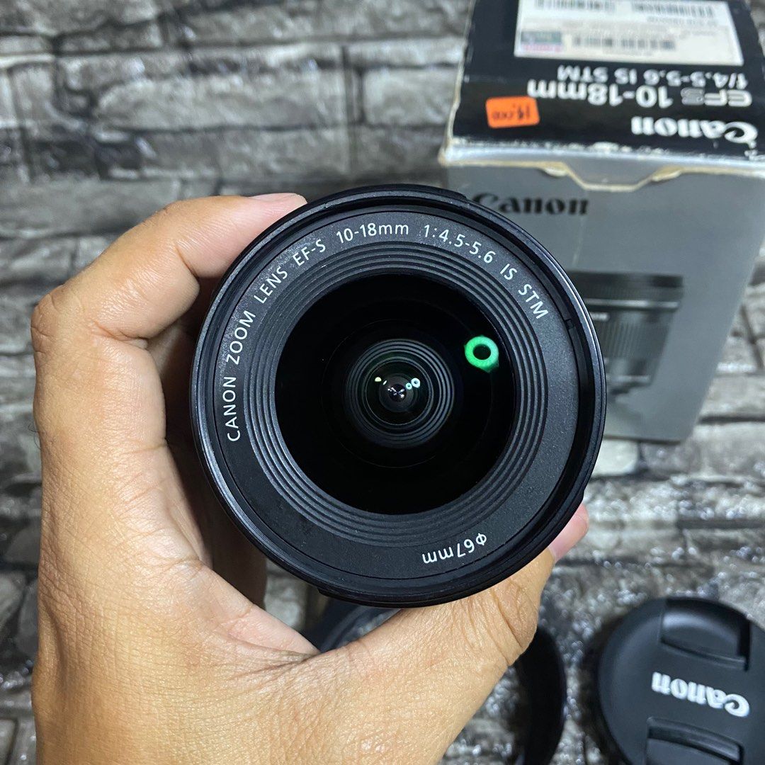 Canon EFS 1018mm IS STM UltraWide Angle Lens For Vlogging