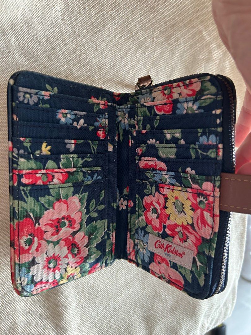 Cath kidston floral purse sales