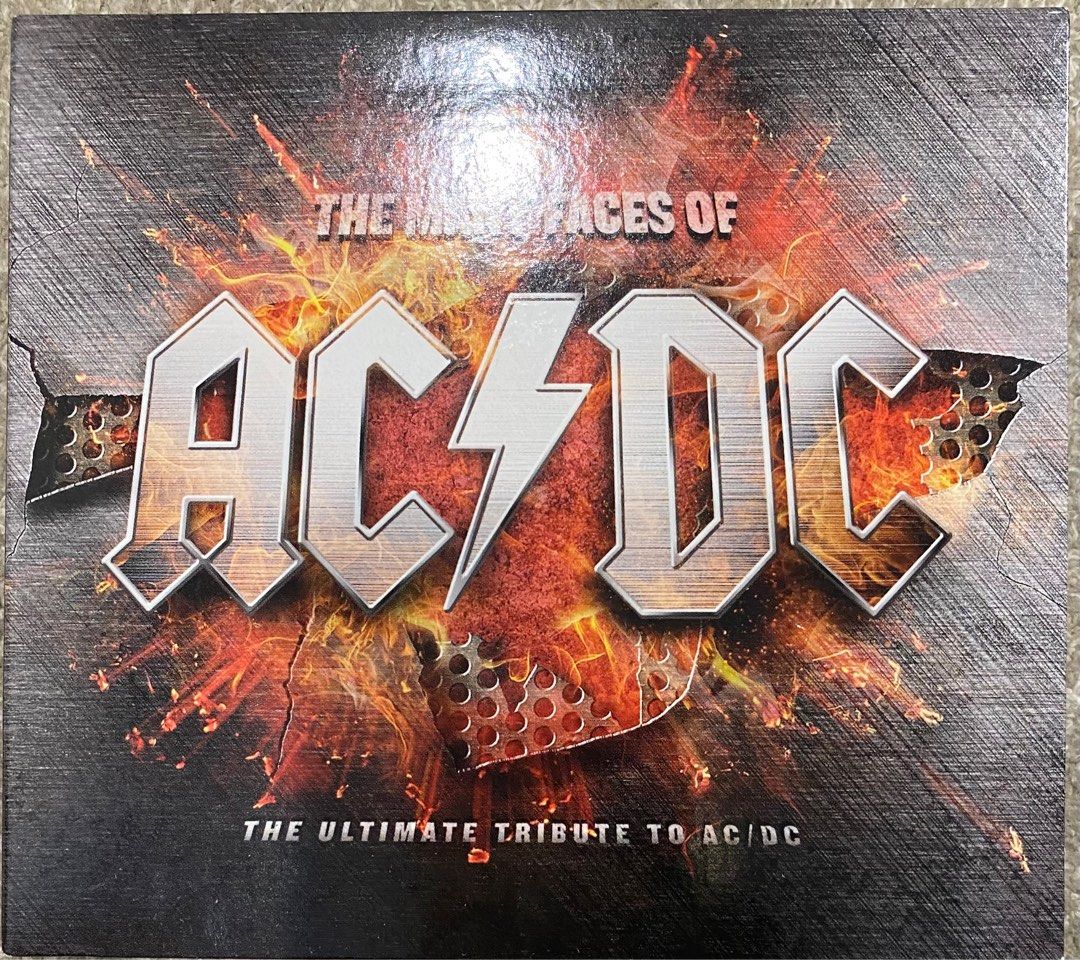 CD heavy rock, blues The Many Faces Of AC / DC, The Ultimate Tribute