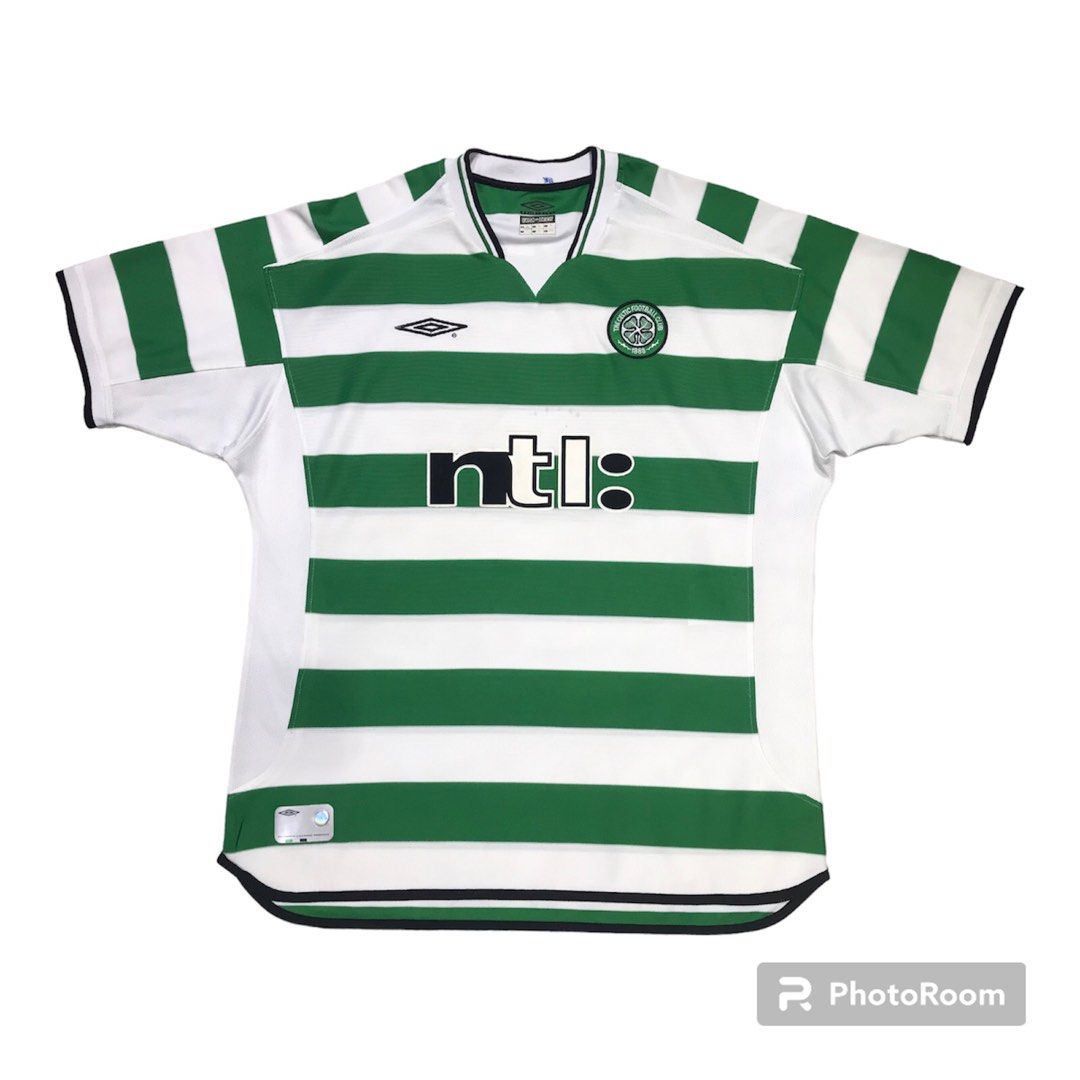 RETRO CELTIC 2003/04 JERSEY, Men's Fashion, Activewear on Carousell