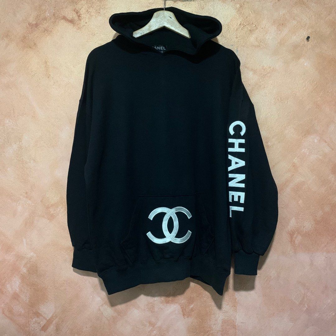 chanel boutique pullover hoodie Luxury Apparel on Carousell