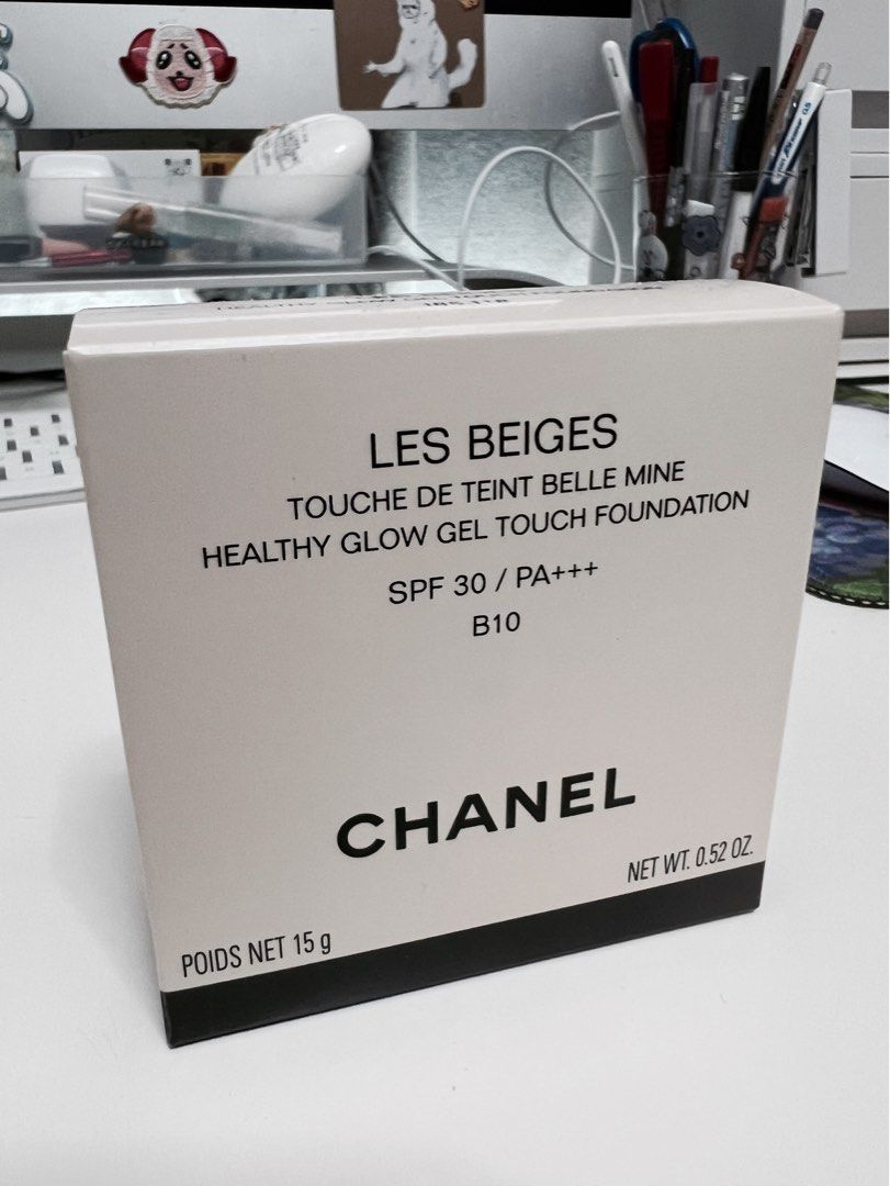 Chanel Les Beiges Healthy Glow Foundation 粉底cushion B10色, 美容＆化妝品, 健康及美容-  皮膚護理, 化妝品- Carousell