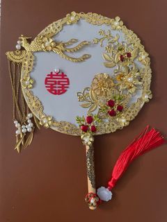 Chinese wedding fan