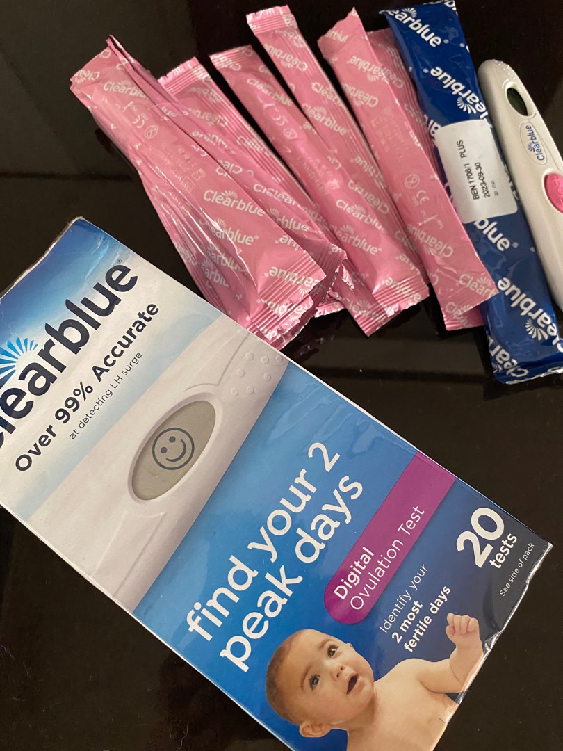 Clear Blue Ovulation and Pregnancy Test Sticks, Babies & Kids