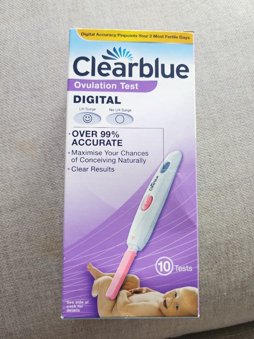 Clearblue Digital Ovulation Test Kit + Watsons Pregnancy Test Kit