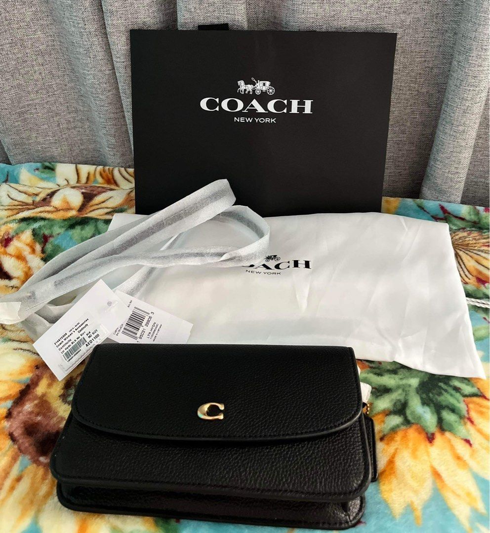 Coach Signature Laptop Bag, Luxury, Bags & Wallets on Carousell