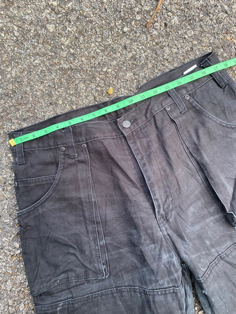 combo dickies workwear carpenter (Category: Jeans) located in Puchong. Submitted by MMthriftstore (Listing ID 1249818076, Image 2). Description: umpang niaga saudara RM80 SAHAJA COMBO WORKWEAR CARPENTER 1)VINTAGE DICKIES DOUBLE KNEE WARNA HITAM - kondisi 7/10, ada kesan gam dibahagian peha - ukuran lihat digambar - material jenis keras/berat (lebih kurang carhart) 2)VINTAGE DICKIES GOLD TAG CARPENTER COKLAT - kondisi 8/10, ada beberapa stain hadi