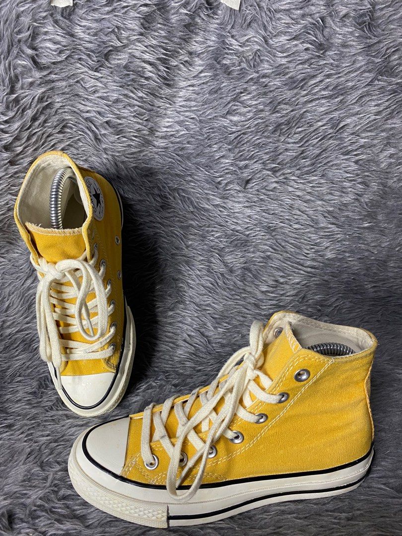 Converse high cut hotsell mustard