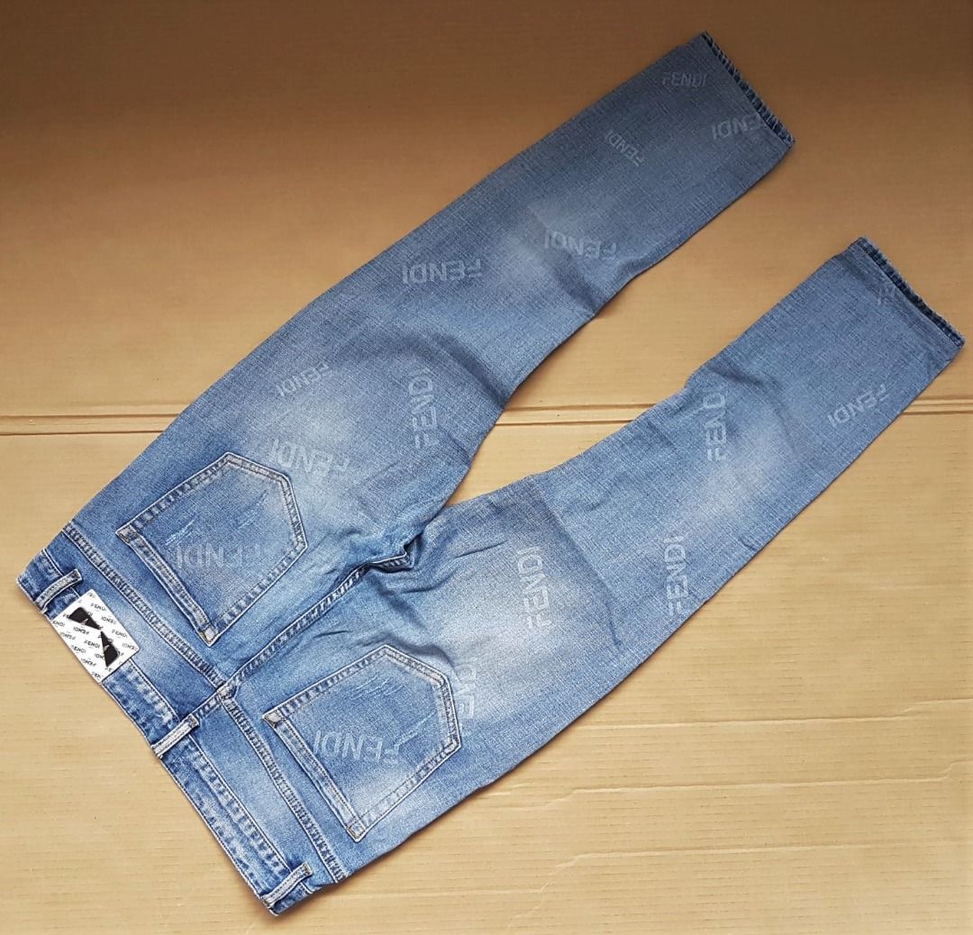 Mens fendi top jeans