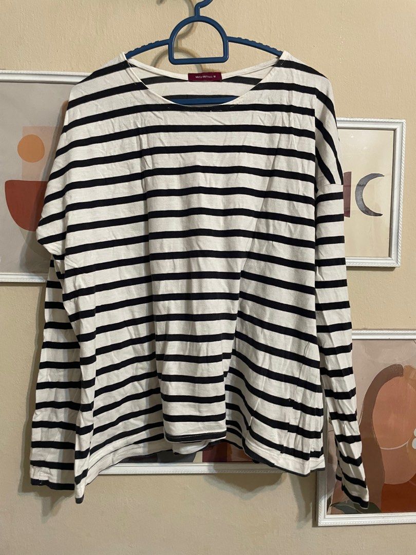 Cute striped long sleeve shirts deals