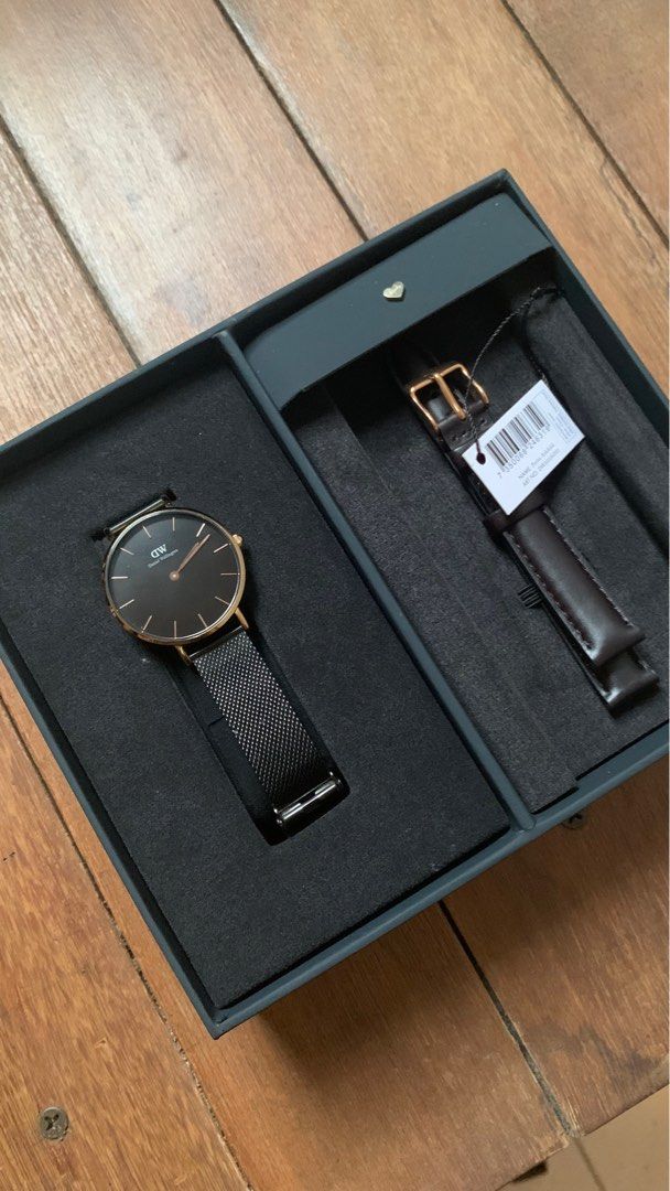 Jam dw discount petite rose gold
