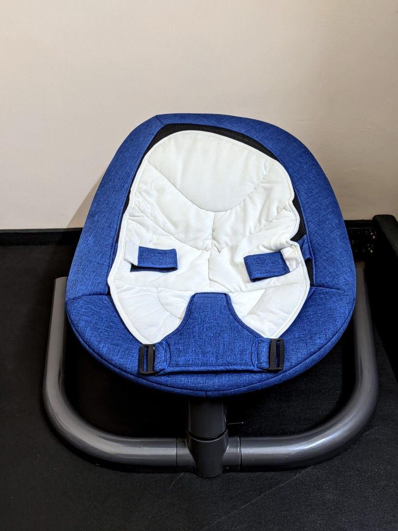 Navy blue shop baby swing